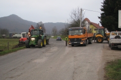 Včasih nastane tudi gneča strojev